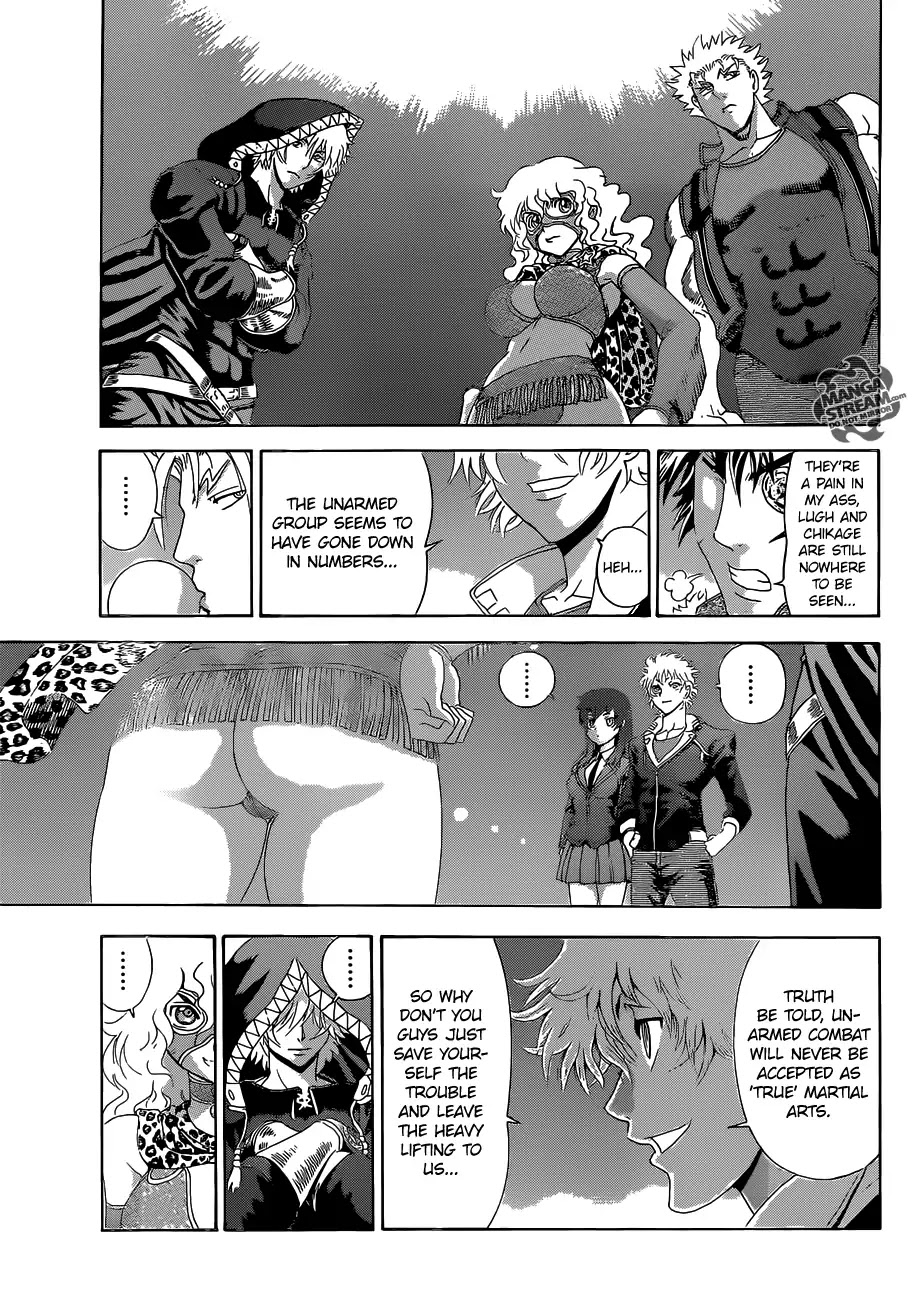 History's Strongest Disciple Kenichi Chapter 529 page 8 - Chapter 529 : The Shinpaku Alliance turns into a weapon team!?