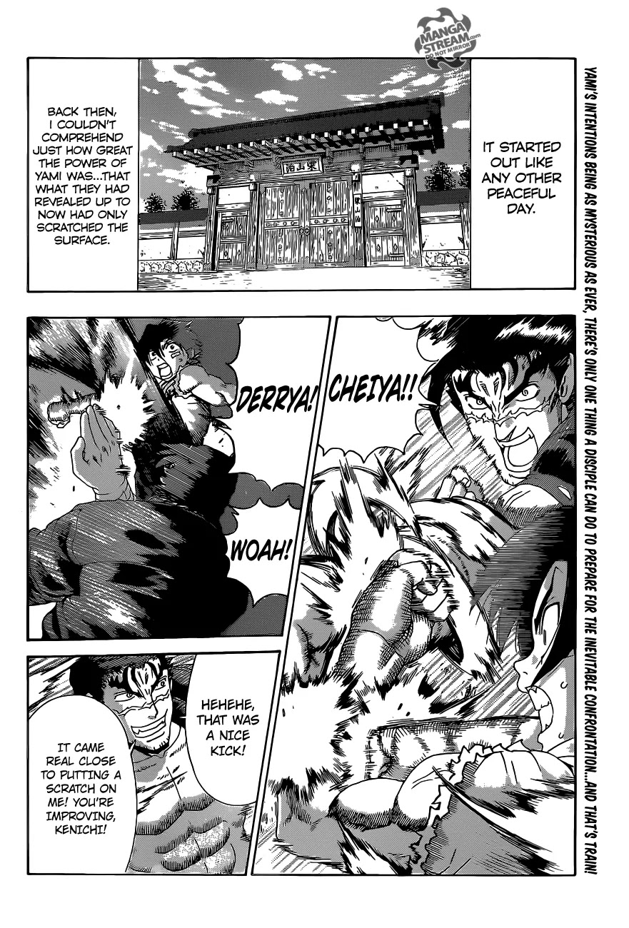 History's Strongest Disciple Kenichi Chapter 533 page 3 - Chapter 533 : The Darkness' mightiness