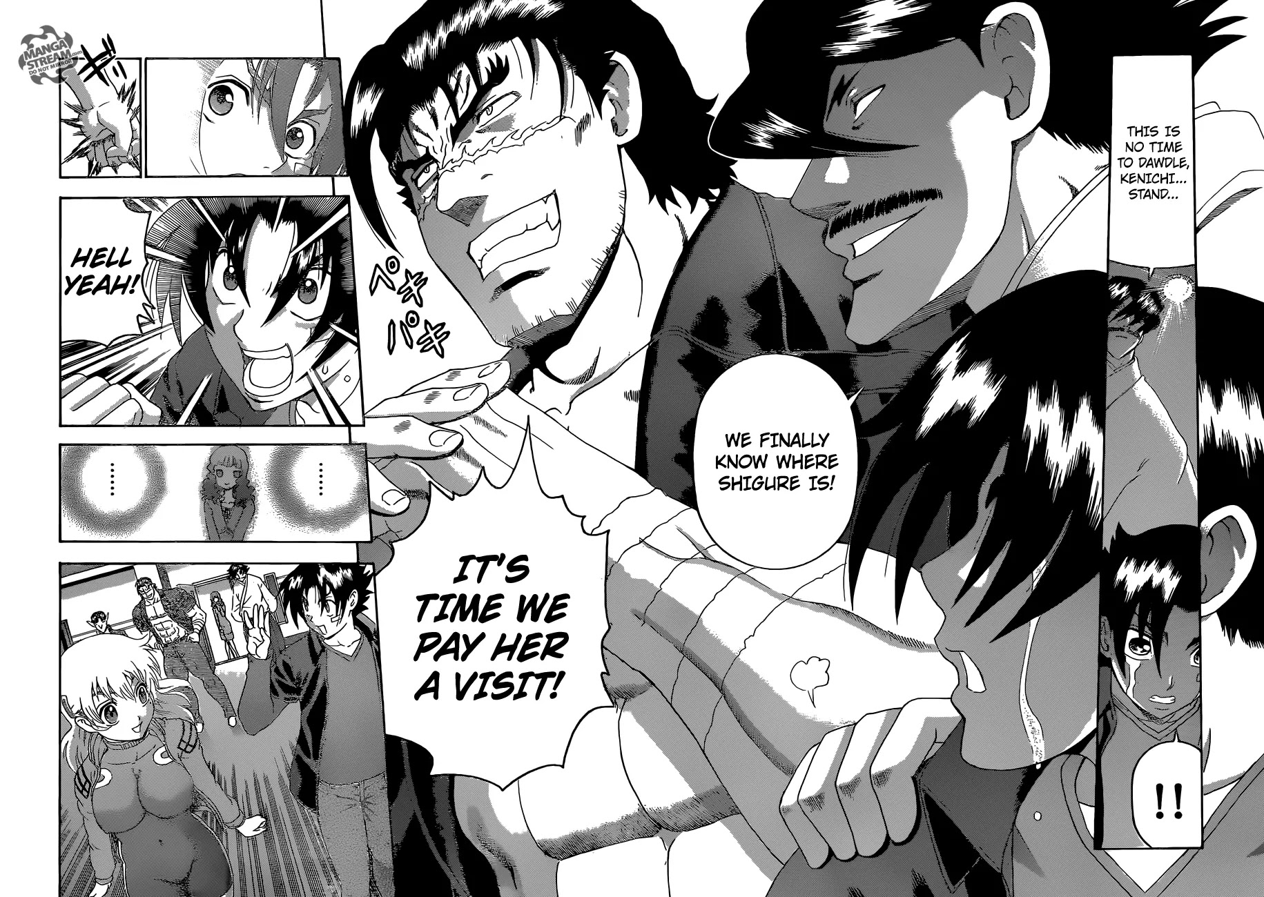 History's Strongest Disciple Kenichi Chapter 553 page 16 - Chapter 553: Confrontation in the Telecommuications Office