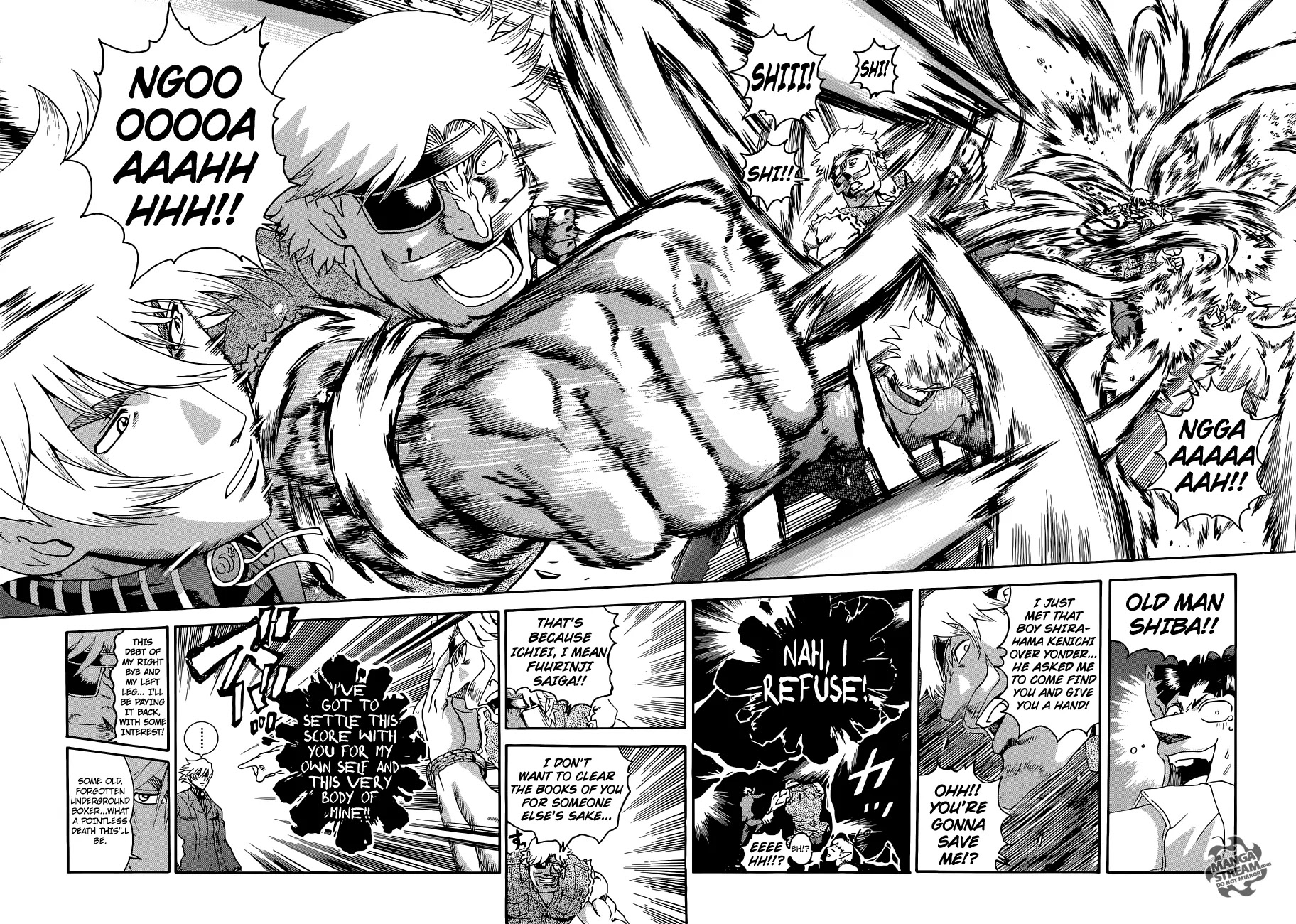 History's Strongest Disciple Kenichi Chapter 571 page 11 - Chapter 571: Nijima's Offense and Defense