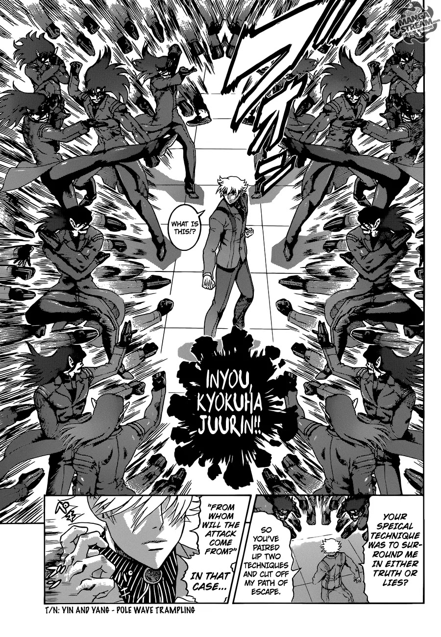 History's Strongest Disciple Kenichi Chapter 571 page 7 - Chapter 571: Nijima's Offense and Defense