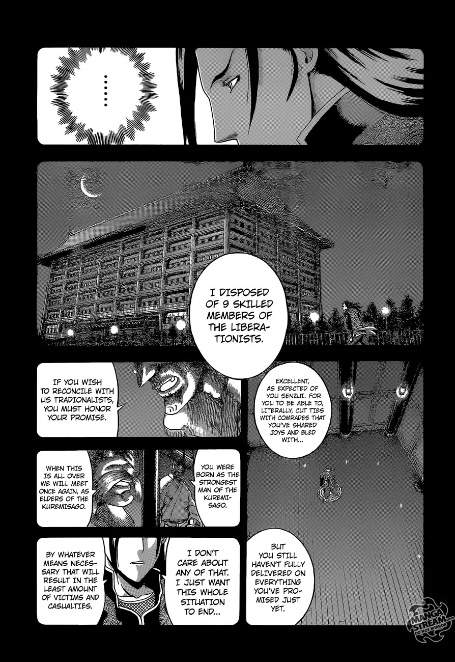 History's Strongest Disciple Kenichi Chapter 576 page 9 - Chapter 576: The Kuremisago's Darkness
