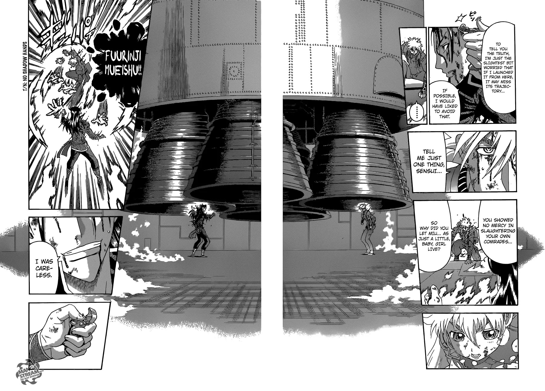 History's Strongest Disciple Kenichi Chapter 581 page 11 - Chapter 581: Missile Course