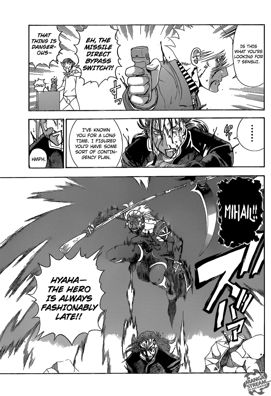 History's Strongest Disciple Kenichi Chapter 581 page 8 - Chapter 581: Missile Course