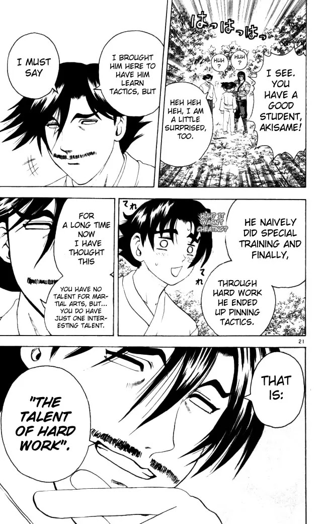 History's Strongest Disciple Kenichi Chapter 65 page 19 - Chapter 65: The Talent Of Hard Work