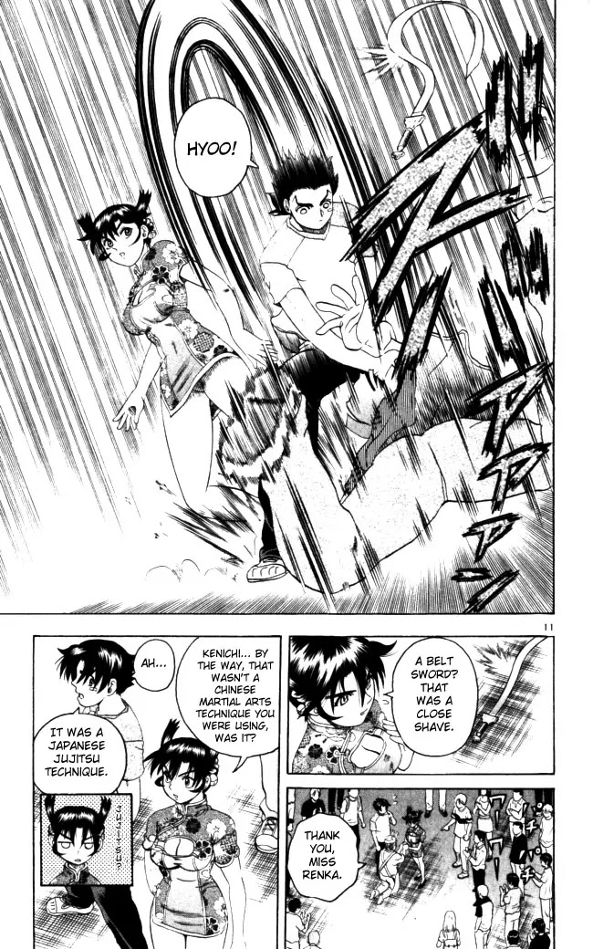 History's Strongest Disciple Kenichi Chapter 67 page 11 - Chapter 67: The Chinatown Conspiracy