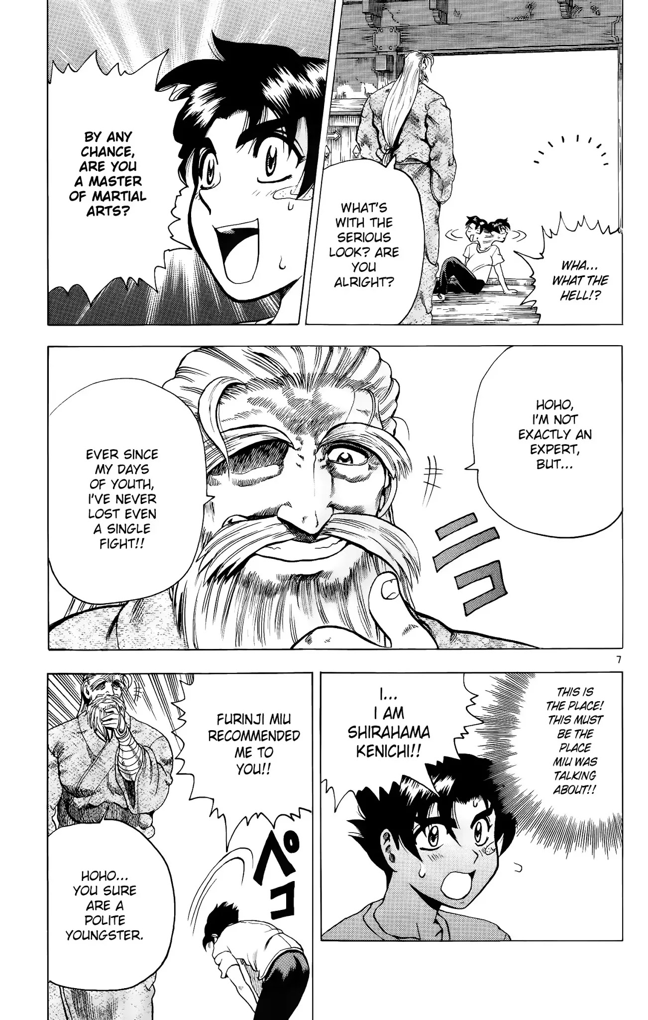 History's Strongest Disciple Kenichi Chapter 7 page 7 - Chapter 7: Ryozanpaku Dojo
