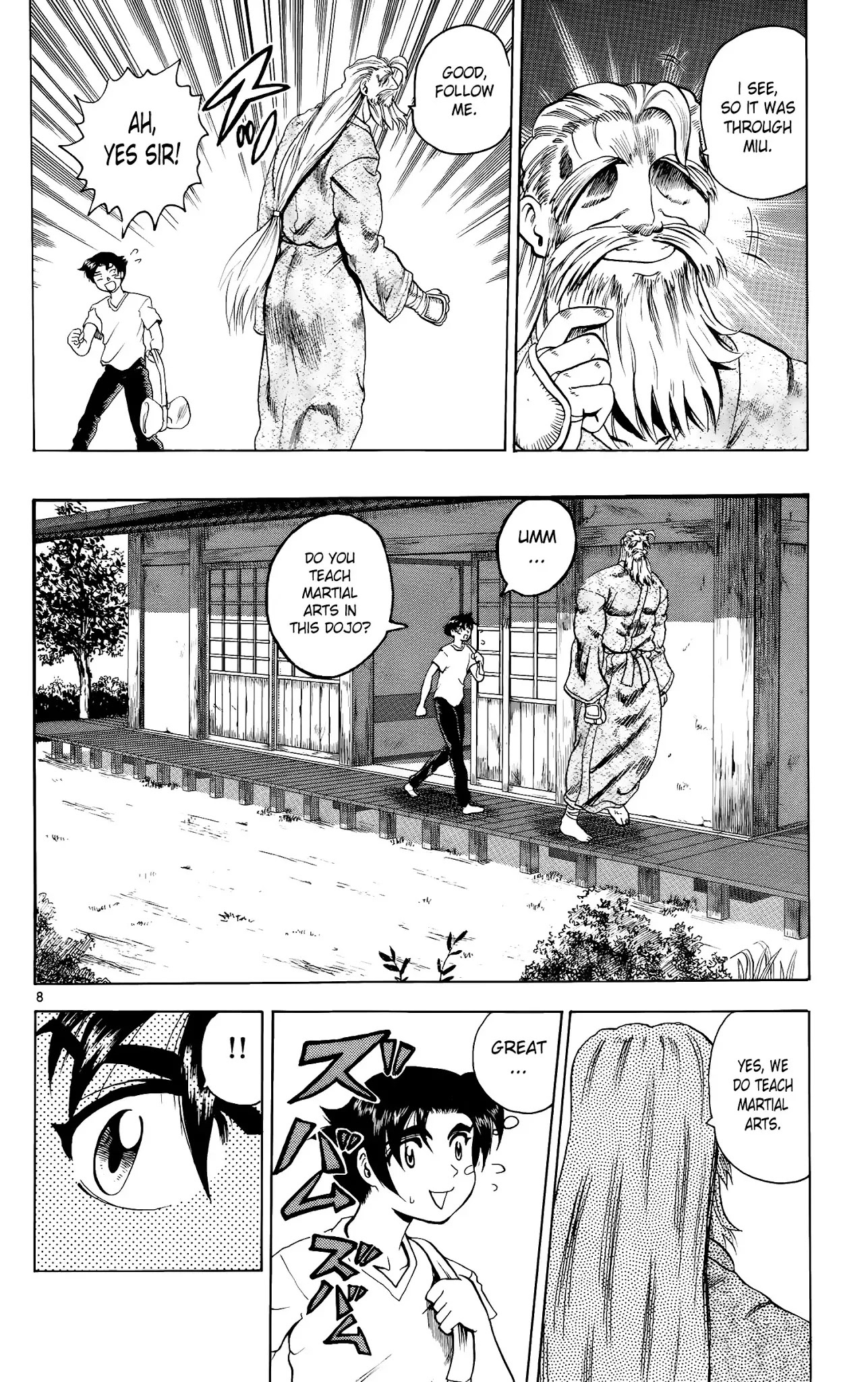 History's Strongest Disciple Kenichi Chapter 7 page 8 - Chapter 7: Ryozanpaku Dojo