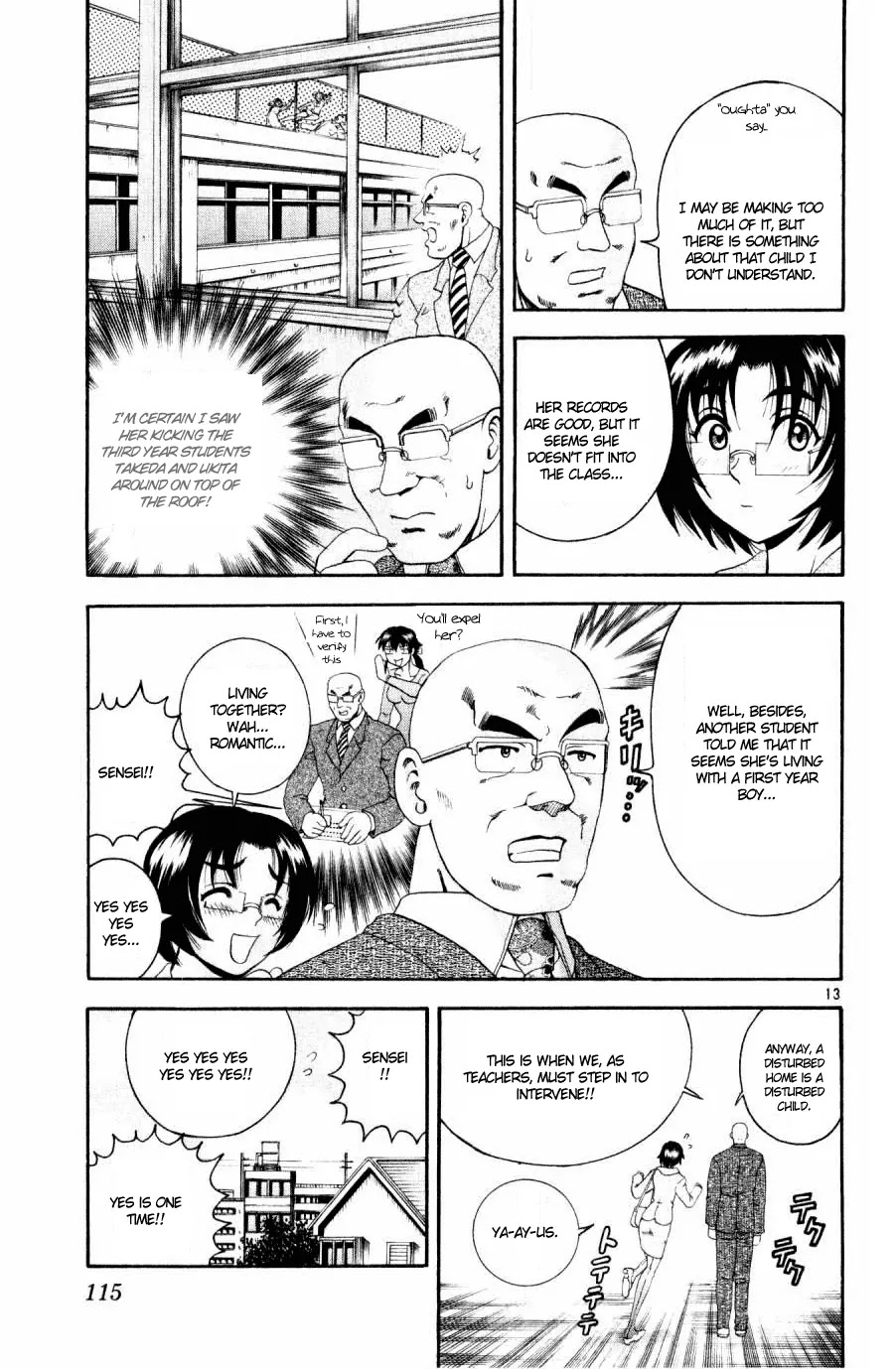 History's Strongest Disciple Kenichi Chapter 77 page 13 - Chapter 77: Fierce Fight Home Visit! Part 1