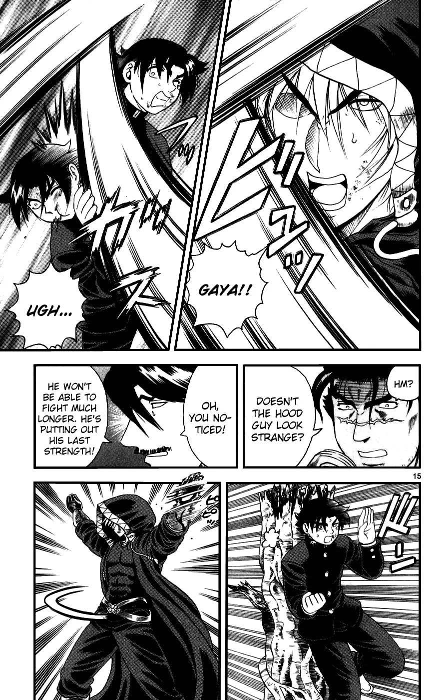 History's Strongest Disciple Kenichi Chapter 88 page 15 - Chapter 88: Bloody Battle of Exhaustion!!