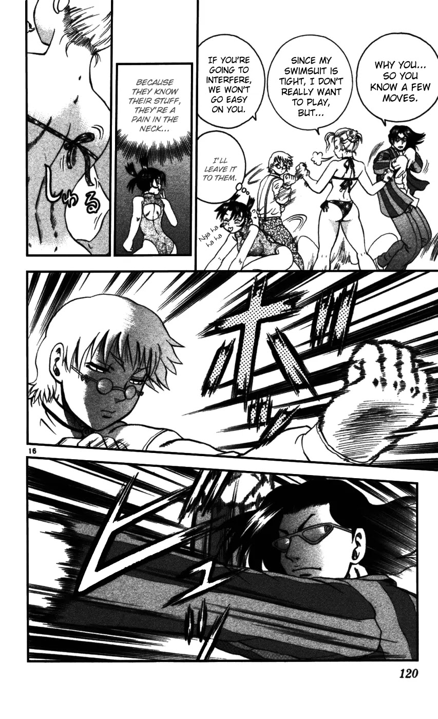 History's Strongest Disciple Kenichi Chapter 95 page 16 - Chapter 95: Fierce Fight - Triangle Relationship
