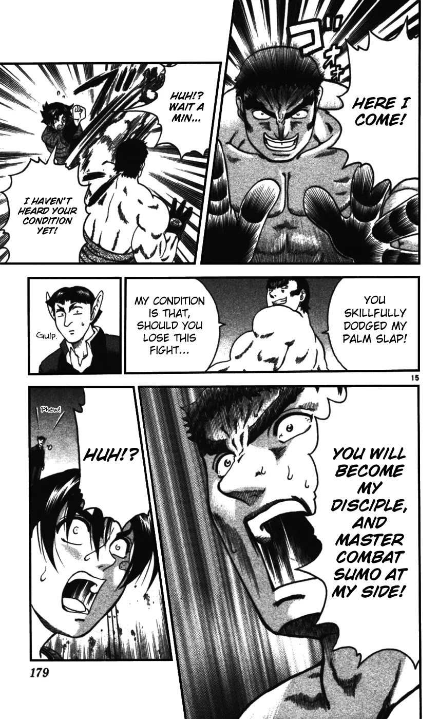 History's Strongest Disciple Kenichi Chapter 98 page 16 - Chapter 98: Terror of the Sumo Ring