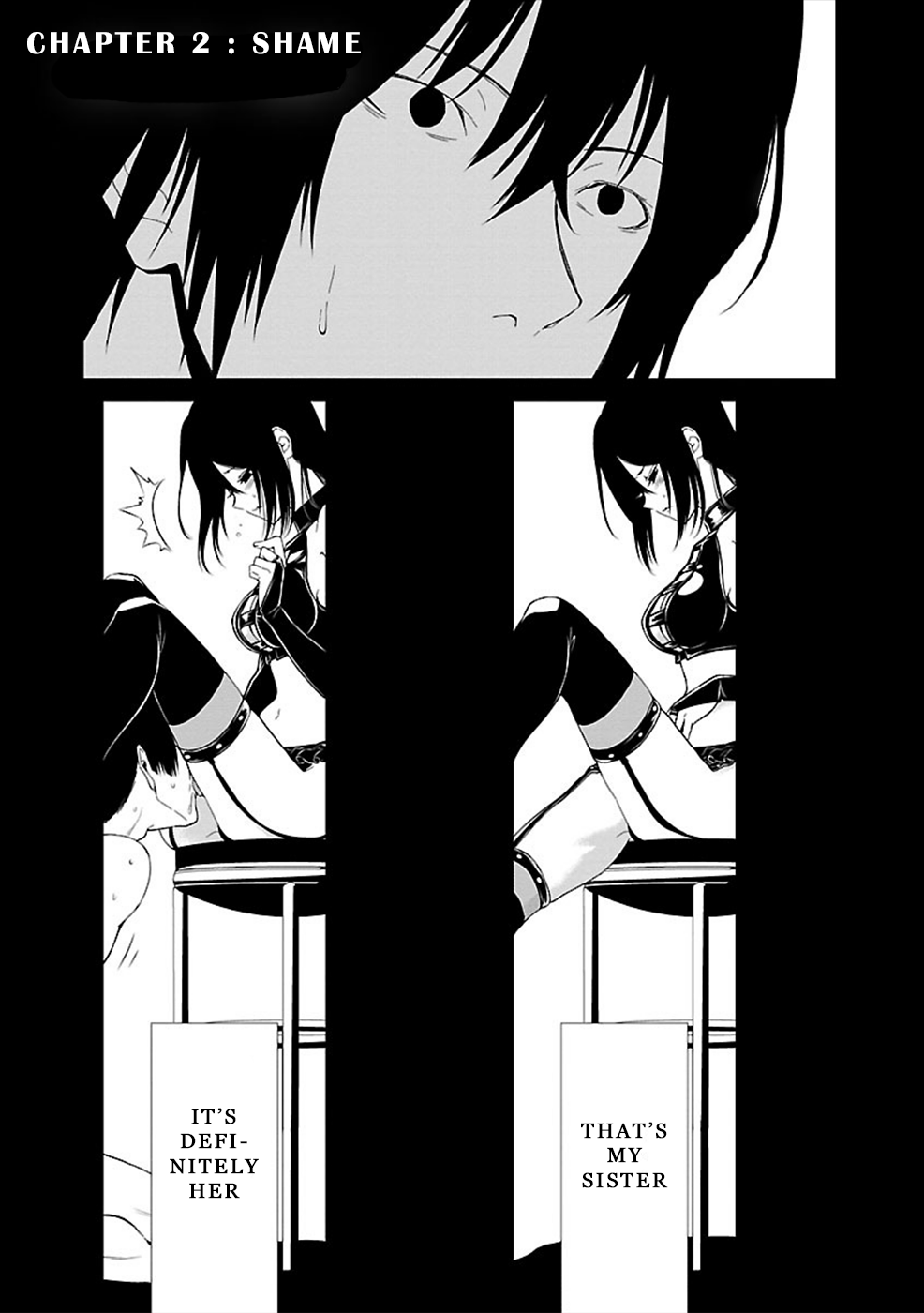 Hisureba Chapter 2 page 2 - Chapter 2: Shame