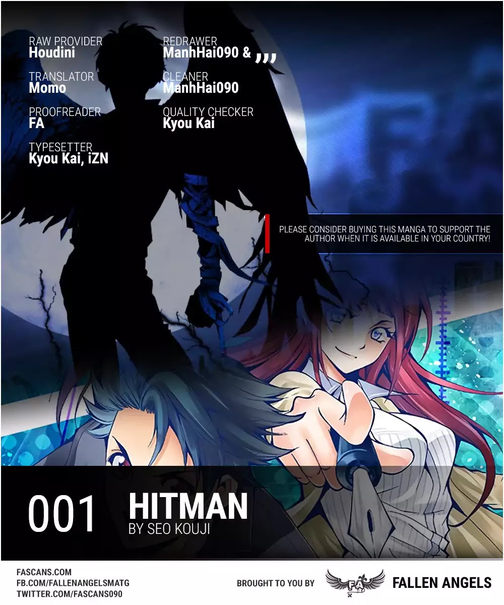 Hitman (Kouji Seo) Chapter 1 page 1 - Chapter 1: Kenzaki Ryuunosuke