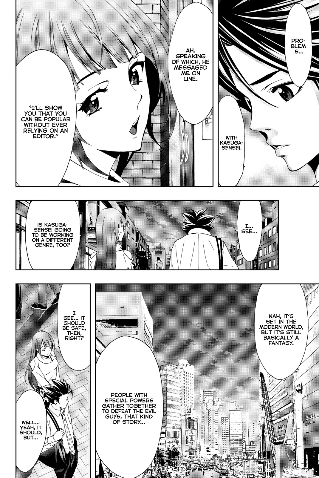 Hitman (Kouji Seo) Chapter 67 page 10 - Chapter 67: Ups and Downs of a New Serialization