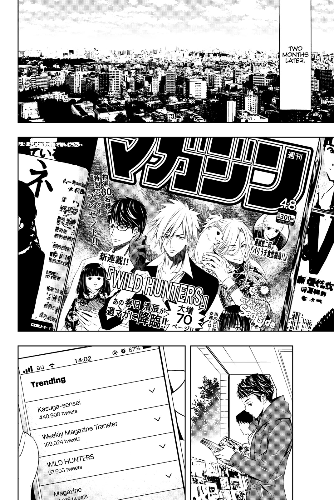 Hitman (Kouji Seo) Chapter 67 page 15 - Chapter 67: Ups and Downs of a New Serialization