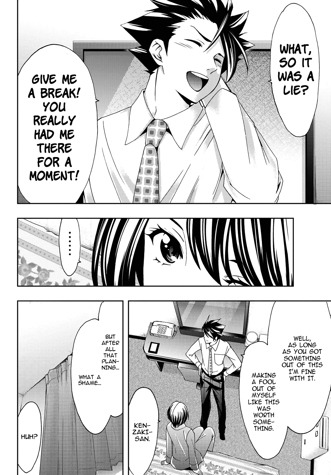 Hitman (Kouji Seo) Chapter 91 page 15 - Chapter 91: Kenzaki's Answer