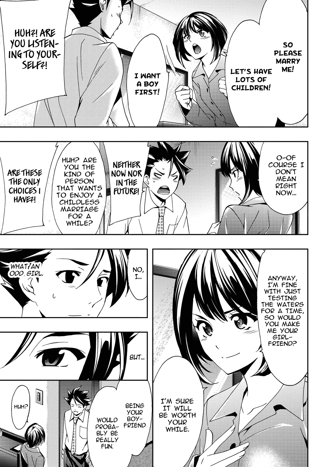 Hitman (Kouji Seo) Chapter 91 page 8 - Chapter 91: Kenzaki's Answer