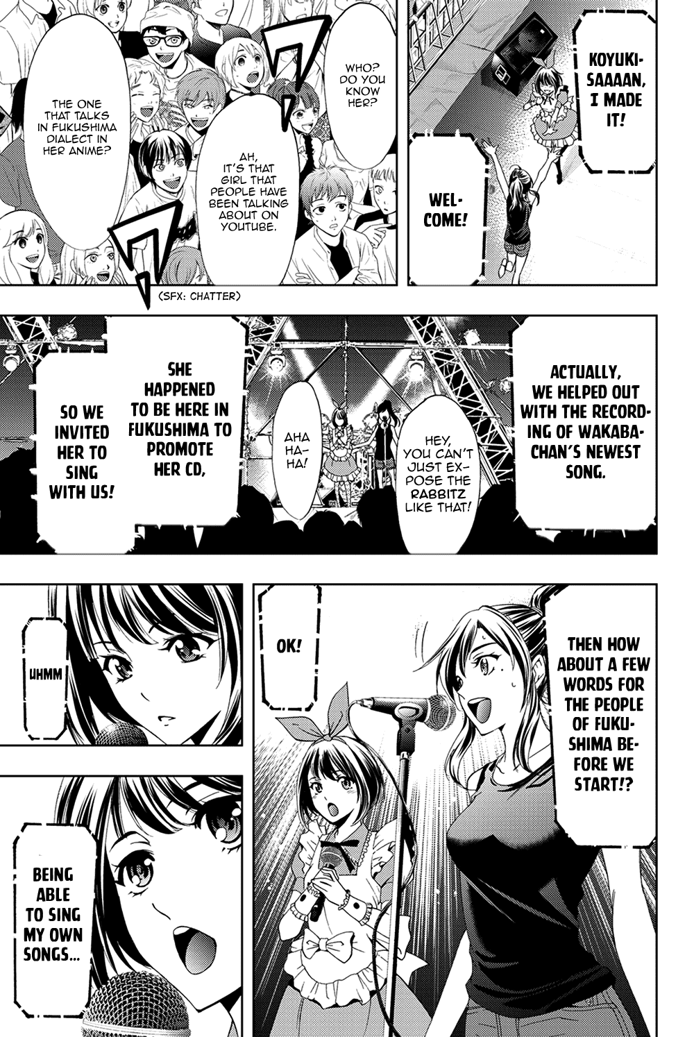 Hitman (Kouji Seo) Chapter 93 page 15 - Chapter 93: Gig in Fukushima