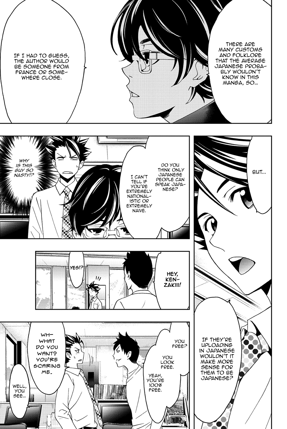 Hitman (Kouji Seo) Chapter 96 page 5 - Chapter 96: The Anonymous Author and the Frenchwoman