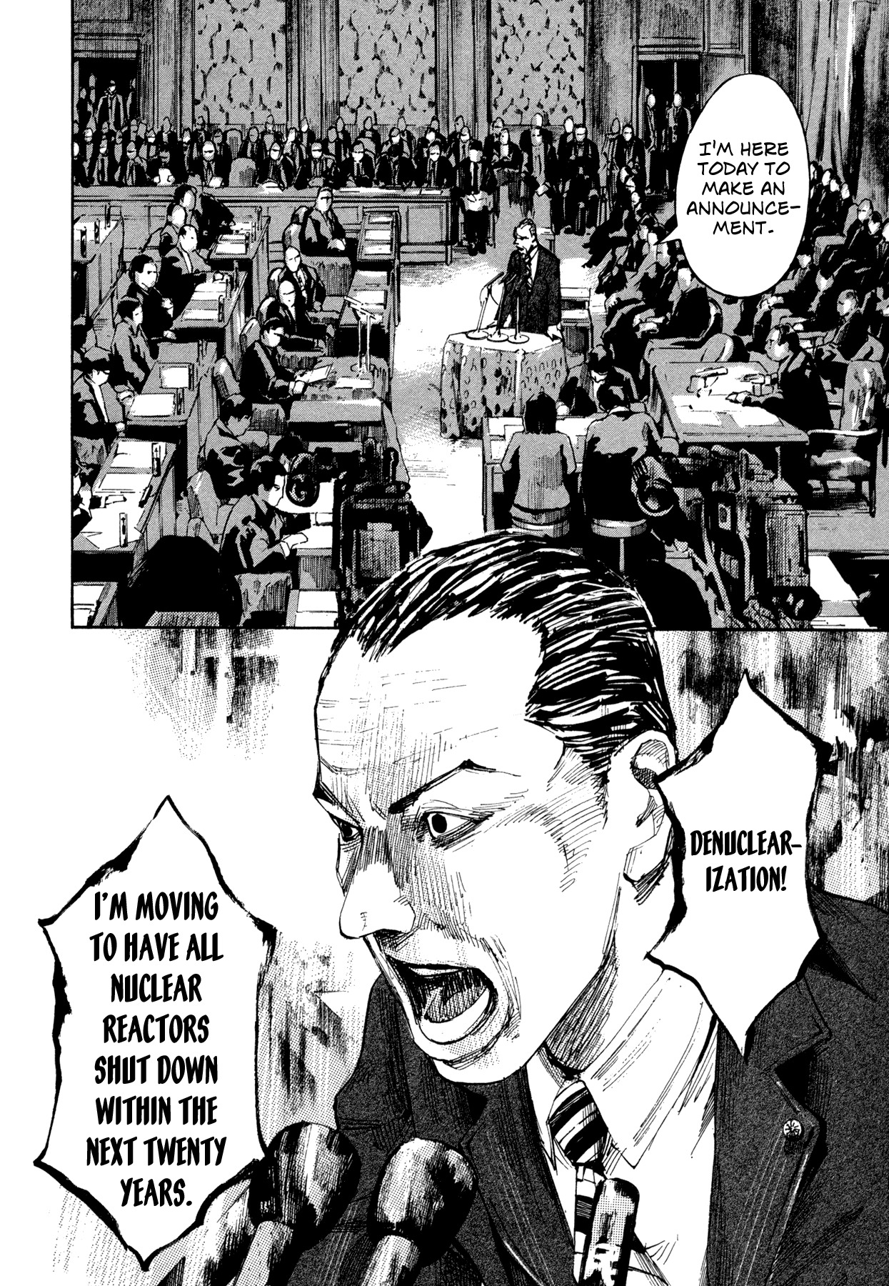 Hito Hitori Futari Chapter 24 page 6 - Chapter 24: Declaration to the People