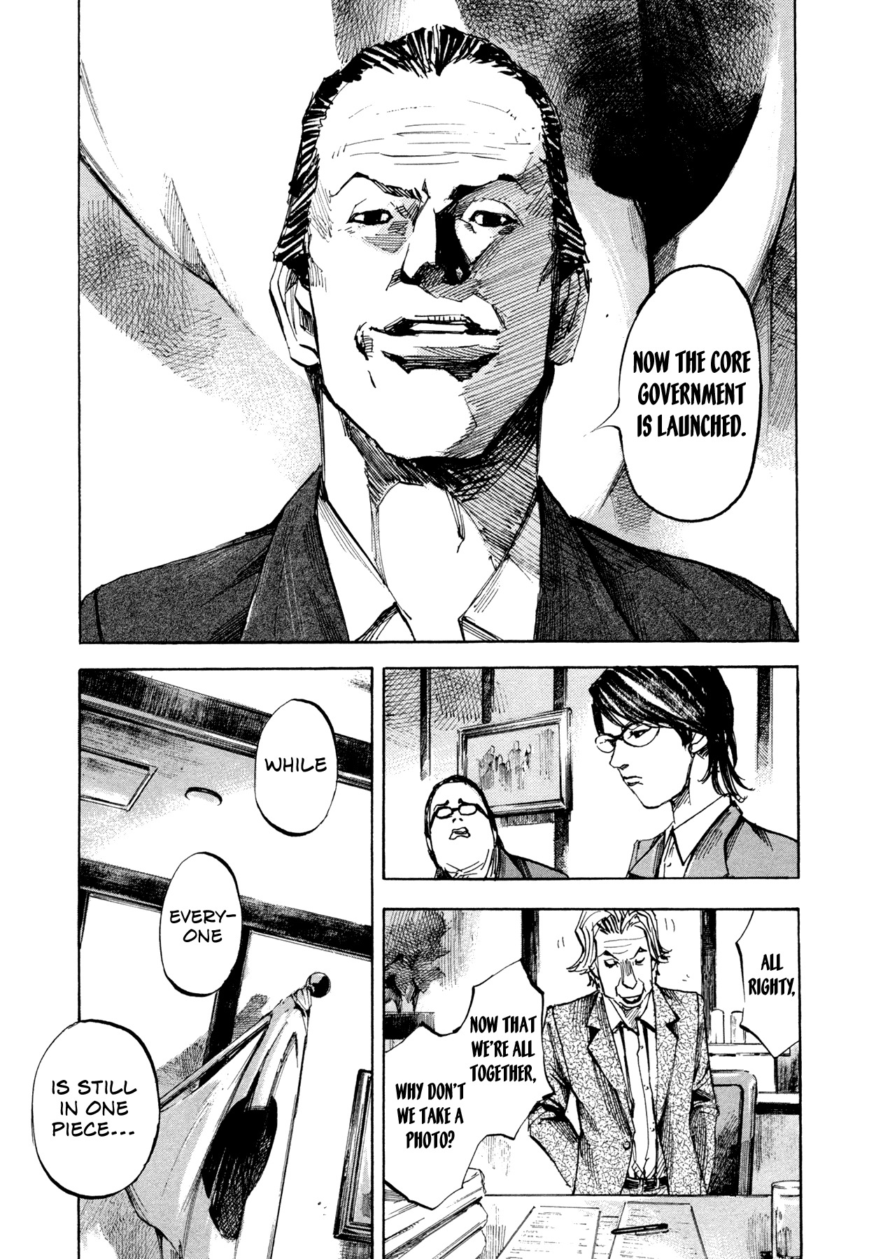 Hito Hitori Futari Chapter 33 page 15 - Chapter 33: Core Government Launch