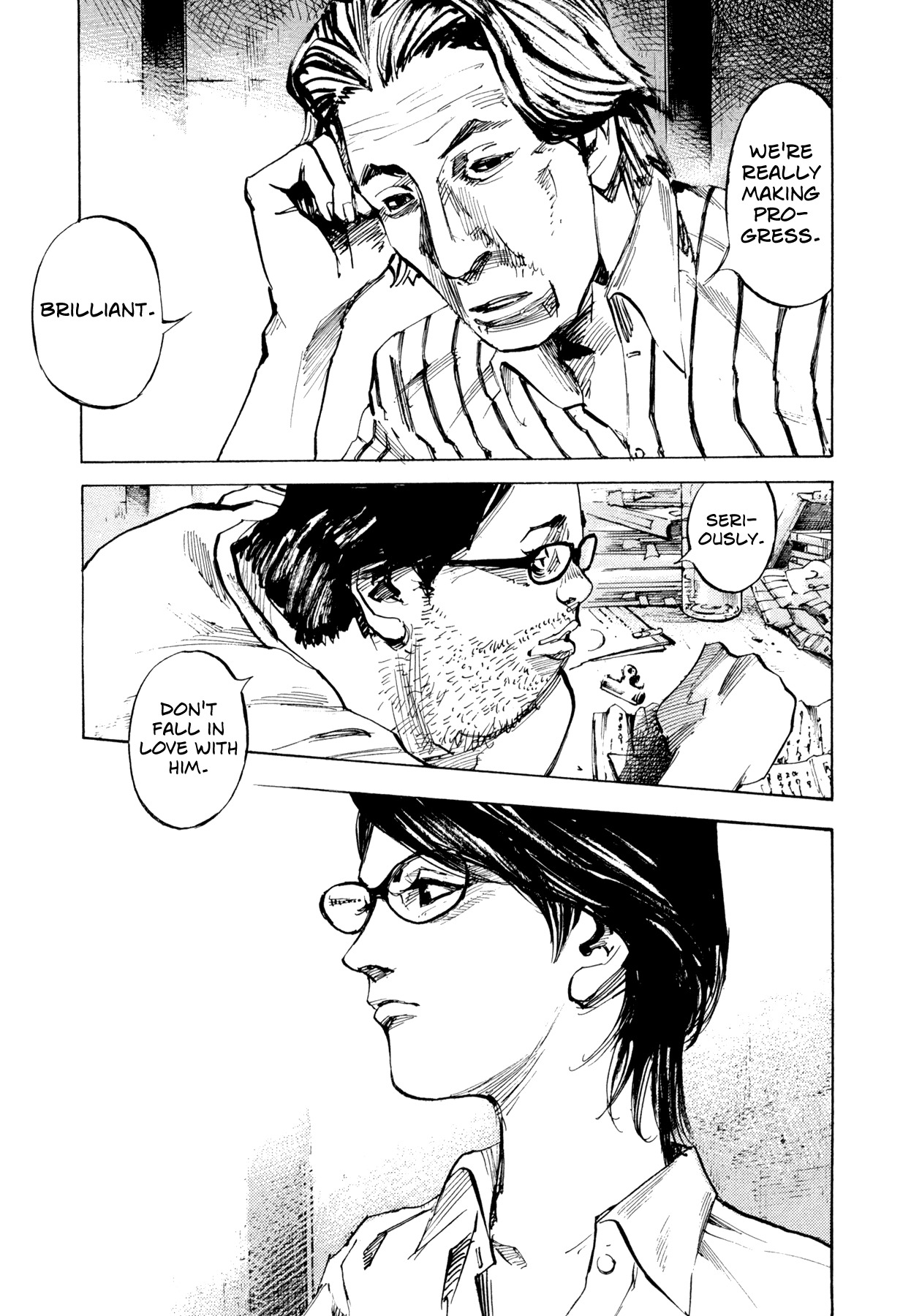 Hito Hitori Futari Chapter 39 page 5 - Chapter 39: Block