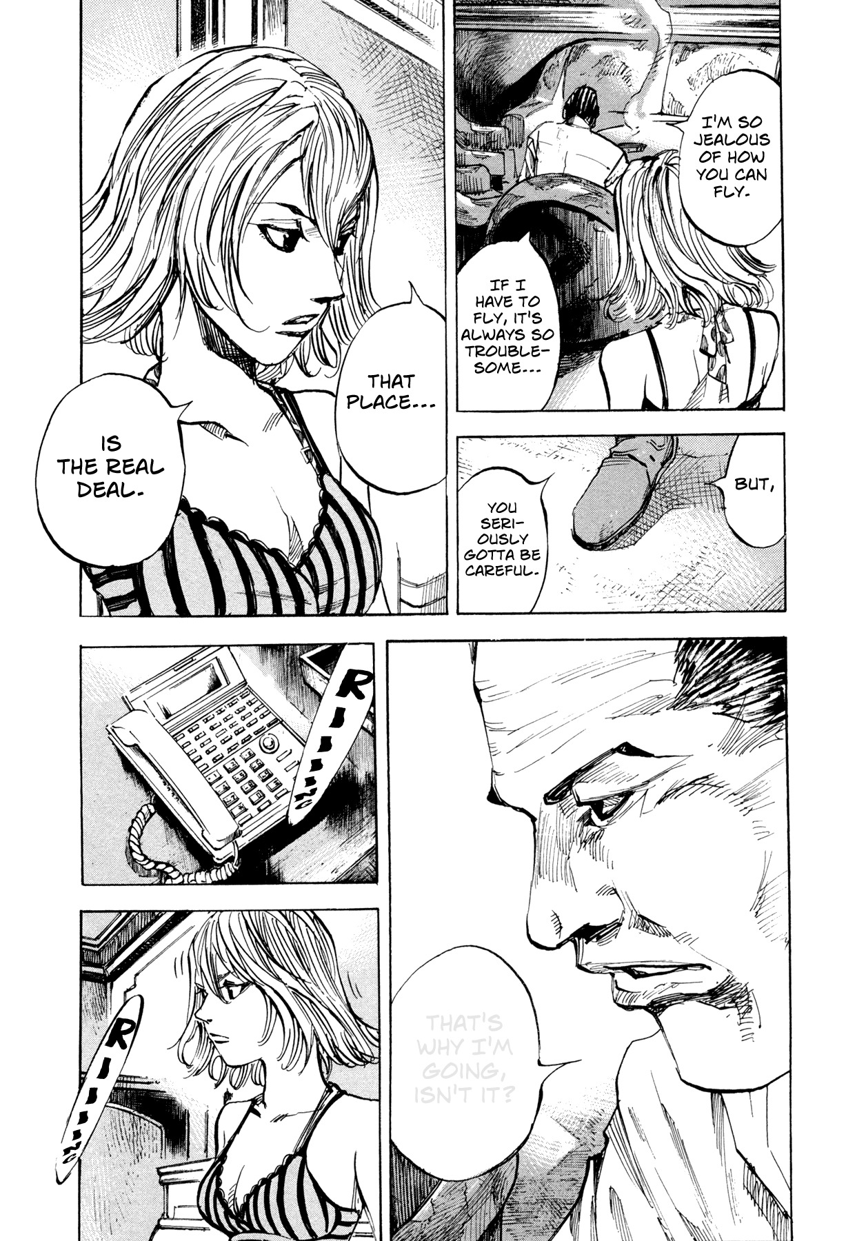 Hito Hitori Futari Chapter 39 page 7 - Chapter 39: Block