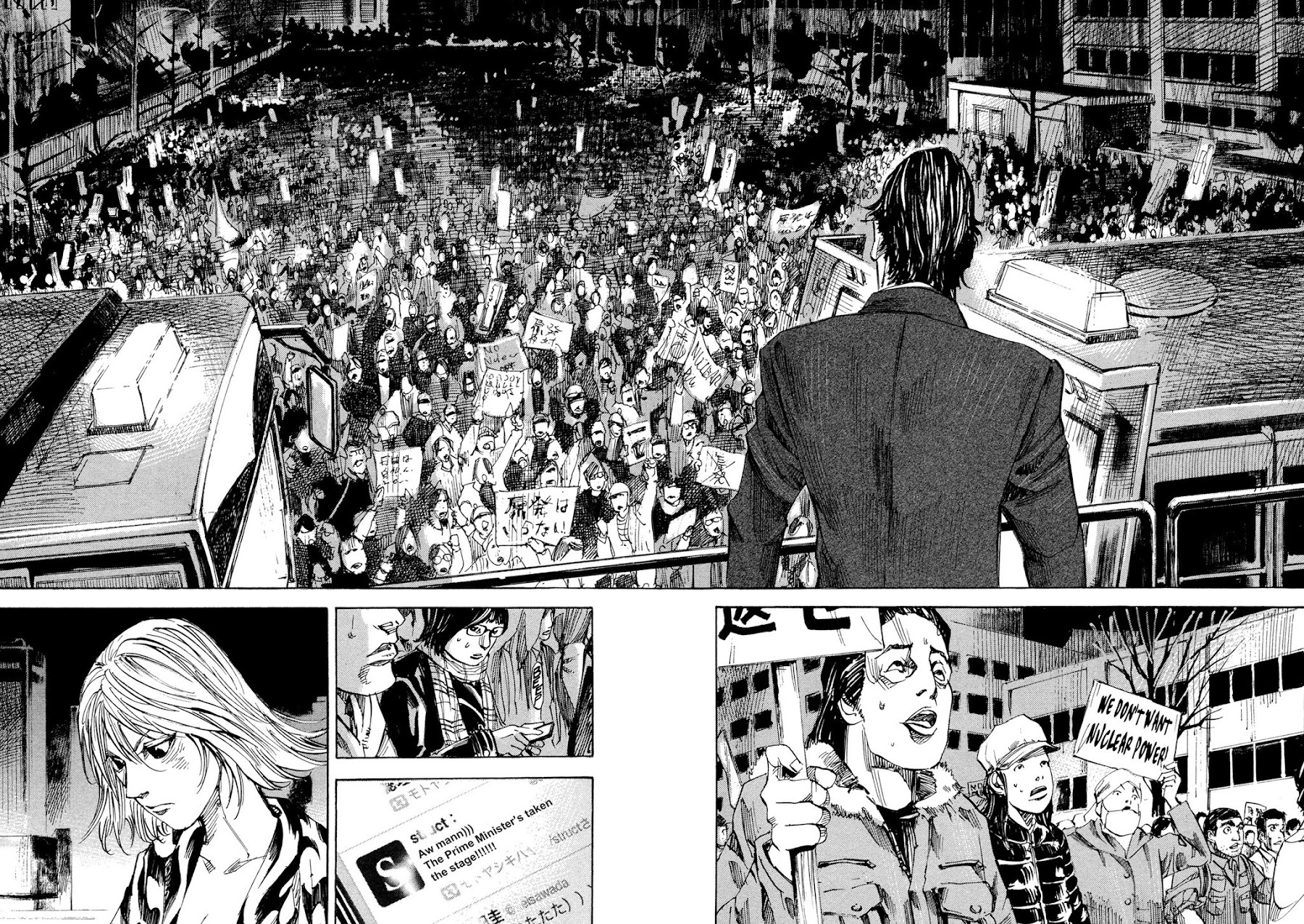 Hito Hitori Futari Chapter 49 page 12 - Chapter 49: The People's Will, Moving