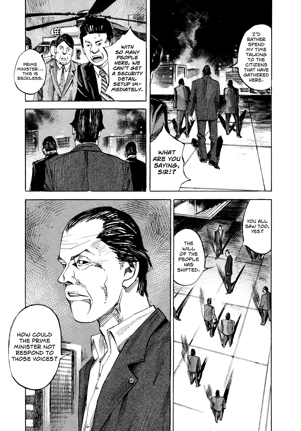 Hito Hitori Futari Chapter 49 page 7 - Chapter 49: The People's Will, Moving