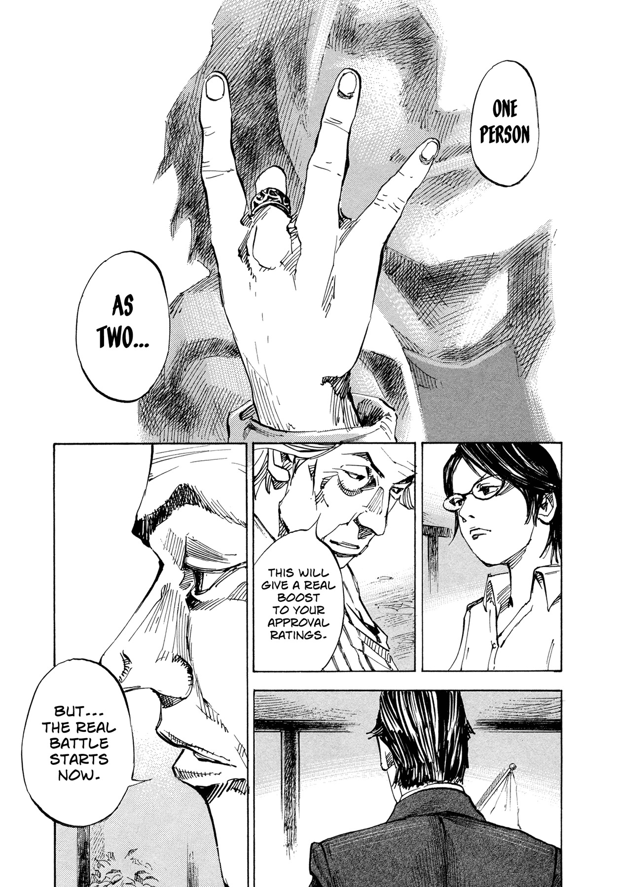 Hito Hitori Futari Chapter 50 page 8 - Chapter 50: Blank Reaction
