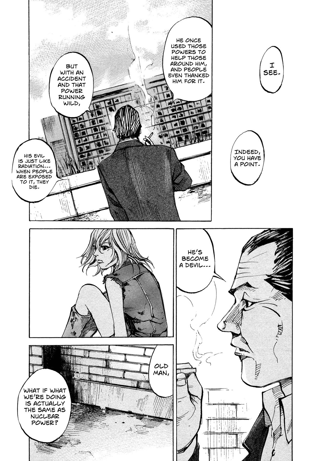 Hito Hitori Futari Chapter 60 page 9 - Chapter 60: Nuclear Power Equals