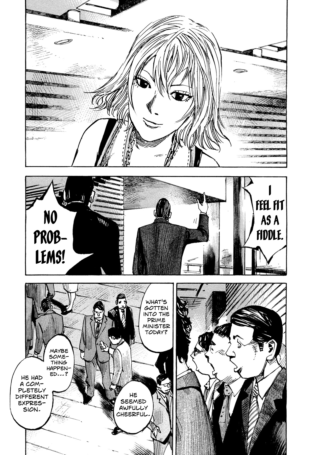 Hito Hitori Futari Chapter 7 page 17 - Chapter 7: Psychic Prime Minister