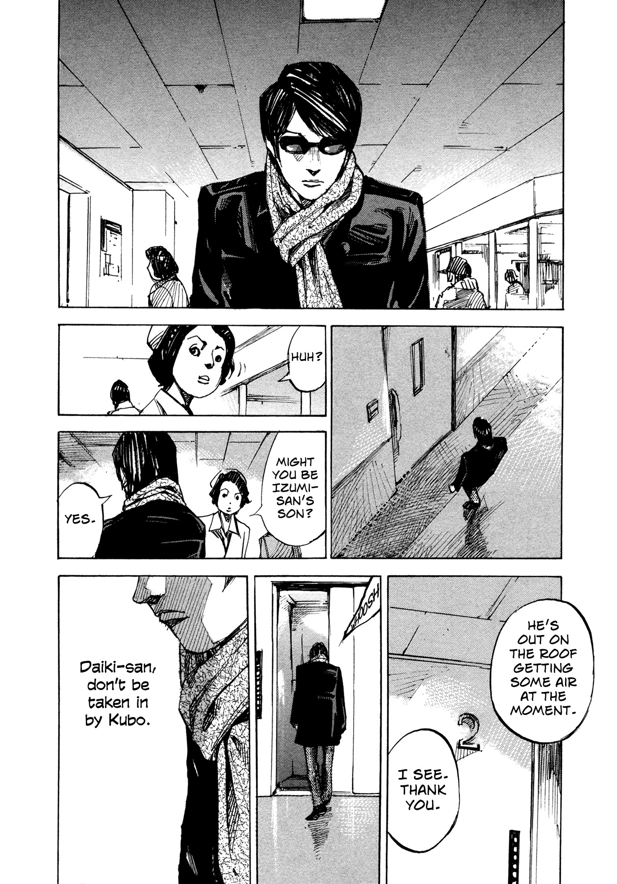 Hito Hitori Futari Chapter 71 page 14 - Chapter 71: Farewell