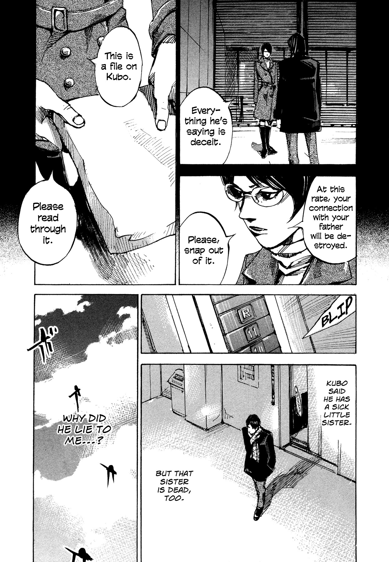 Hito Hitori Futari Chapter 71 page 15 - Chapter 71: Farewell