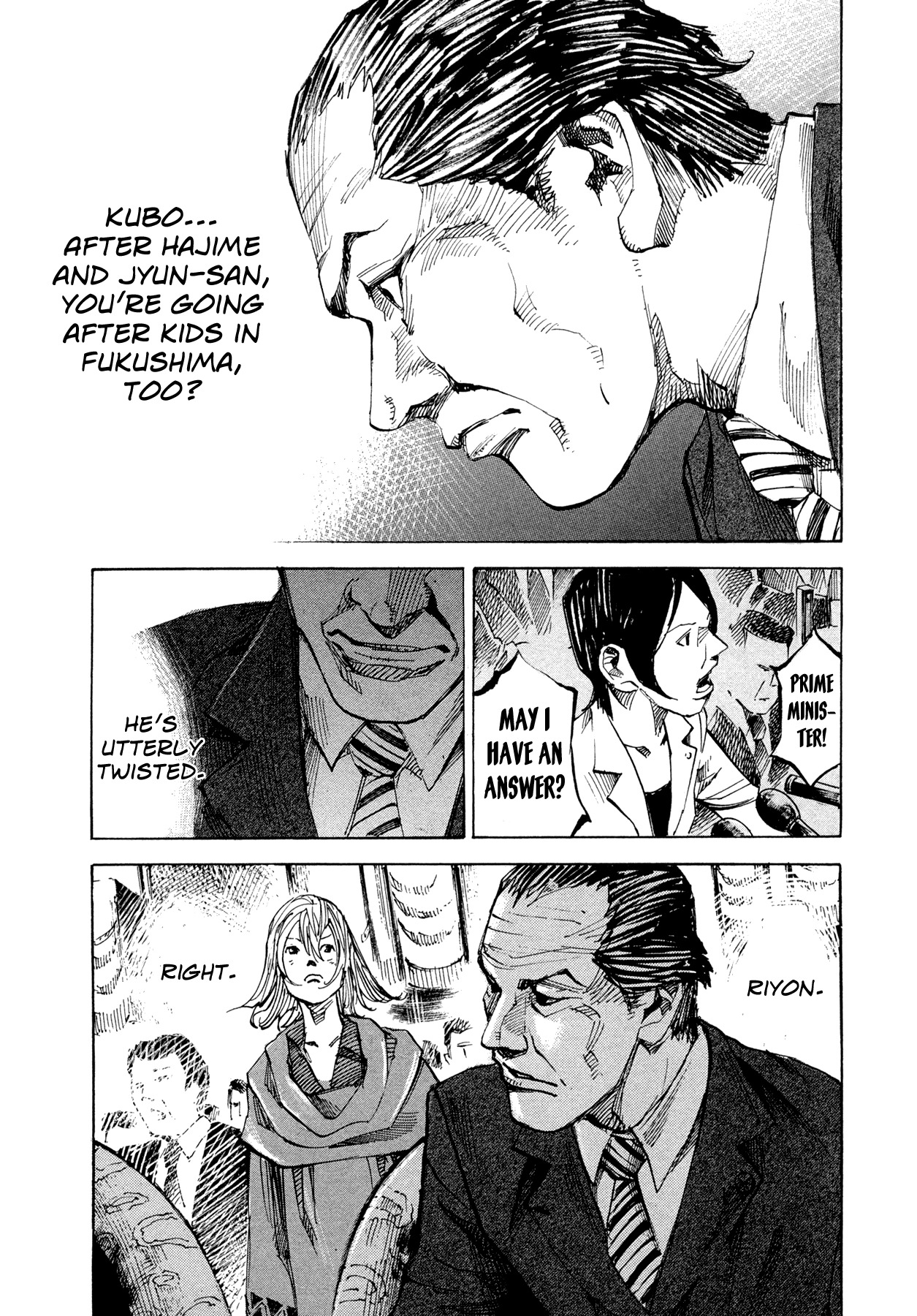 Hito Hitori Futari Chapter 74 page 10 - Chapter 74: Last Request Response