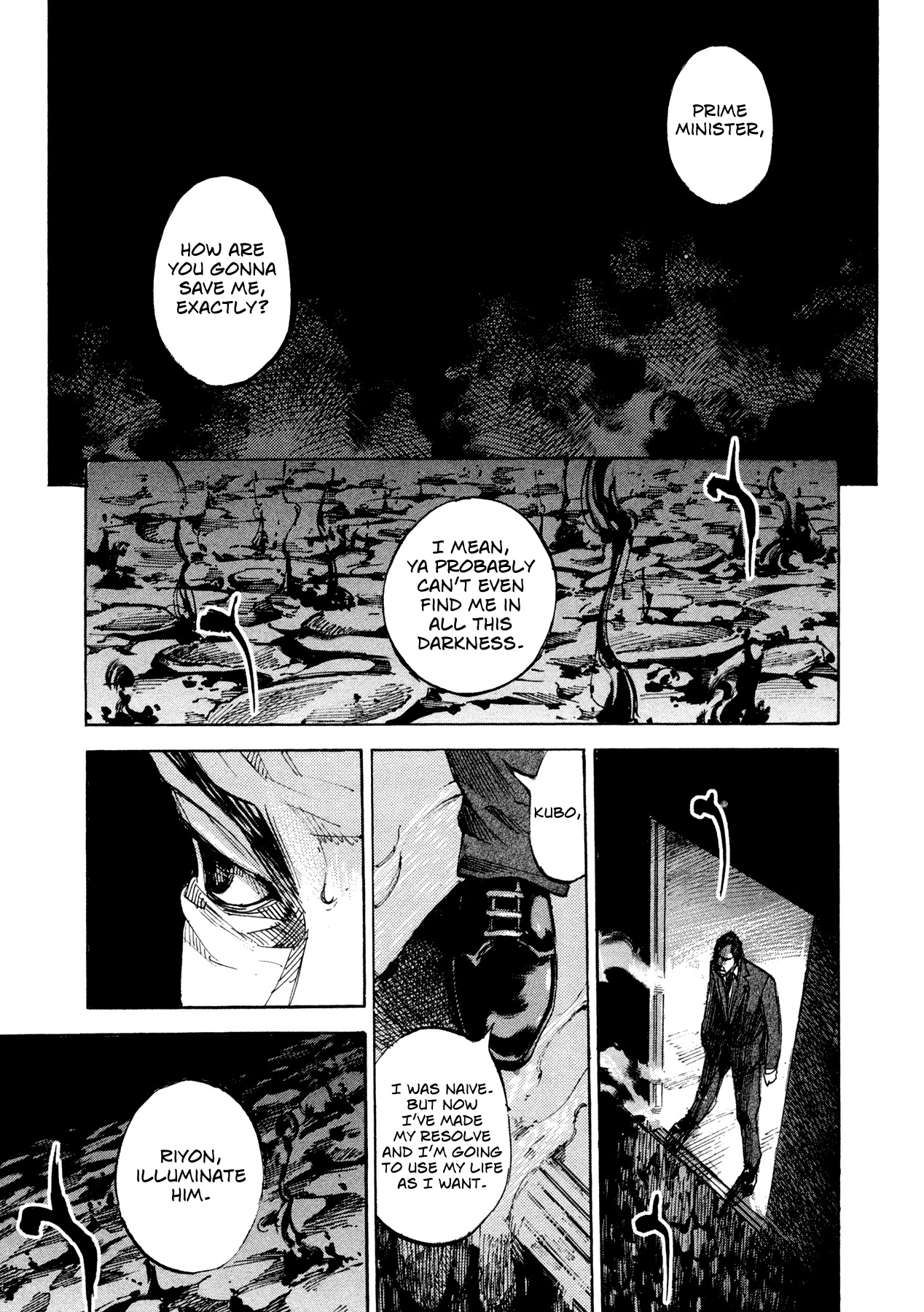 Hito Hitori Futari Chapter 77 page 14 - Chapter 77: To the Darkness World
