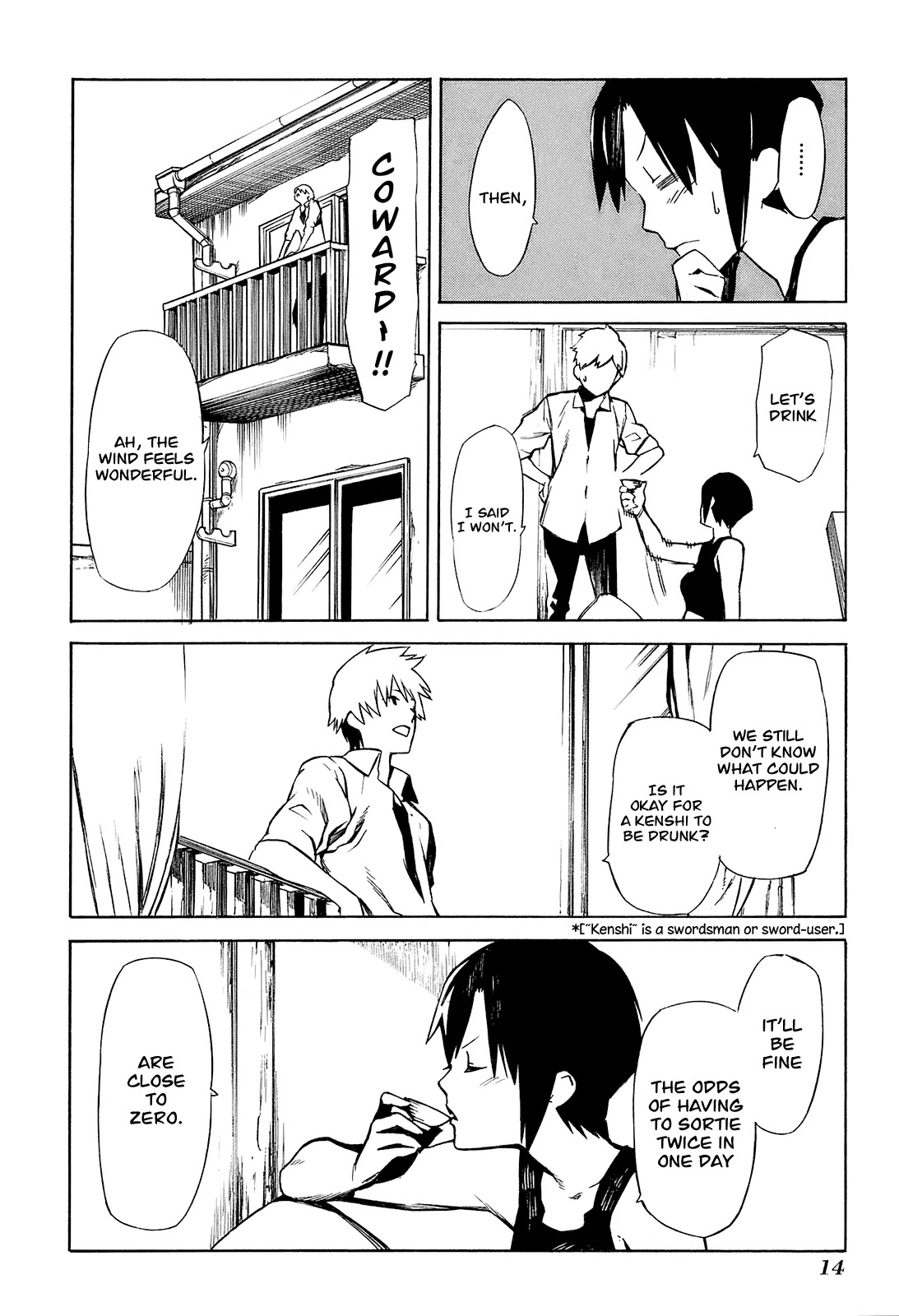 Hitogatana Chapter 1 page 14 - Chapter 1