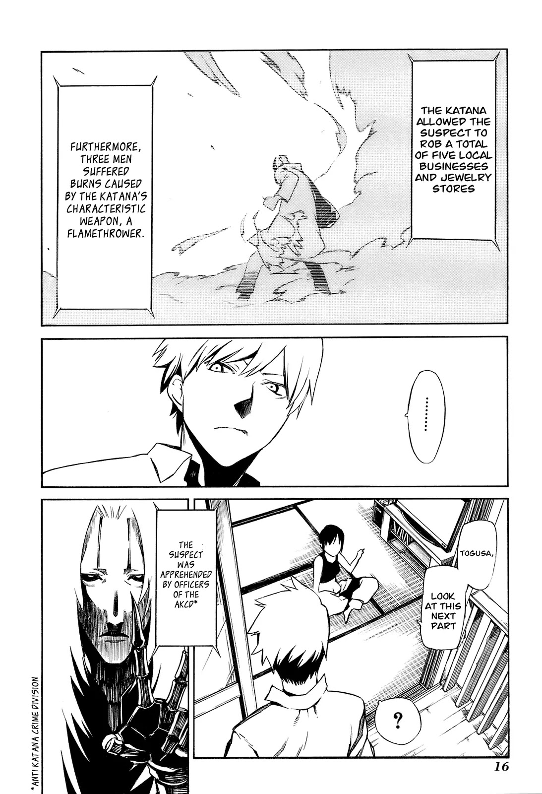 Hitogatana Chapter 1 page 16 - Chapter 1