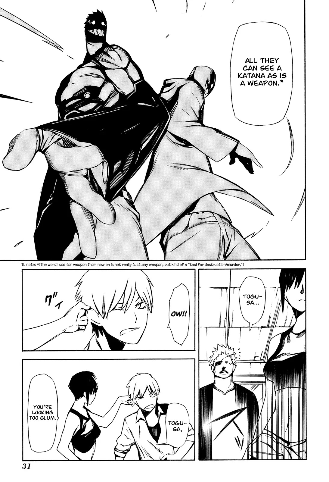 Hitogatana Chapter 1 page 31 - Chapter 1