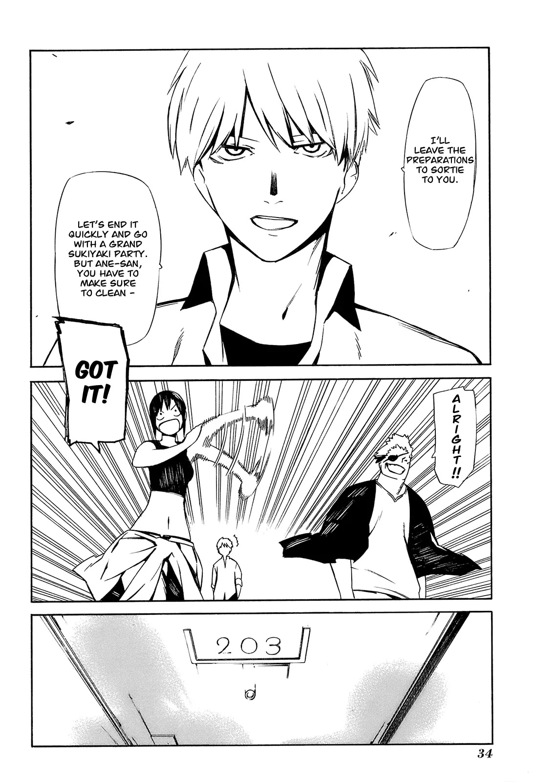 Hitogatana Chapter 1 page 34 - Chapter 1