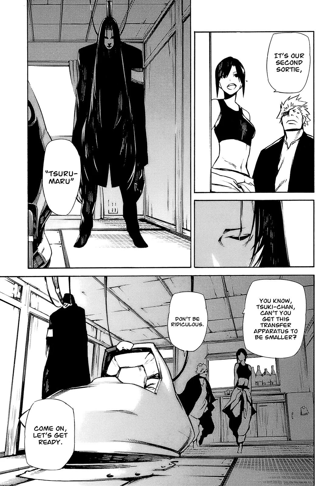 Hitogatana Chapter 1 page 35 - Chapter 1