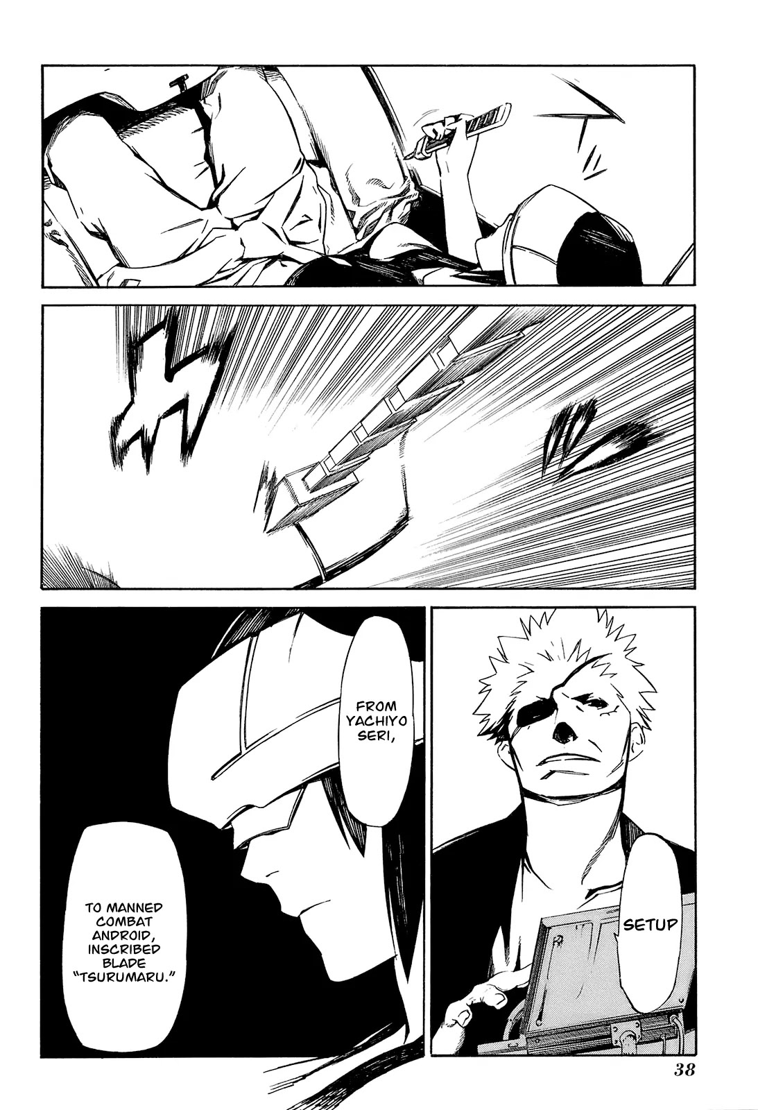 Hitogatana Chapter 1 page 38 - Chapter 1