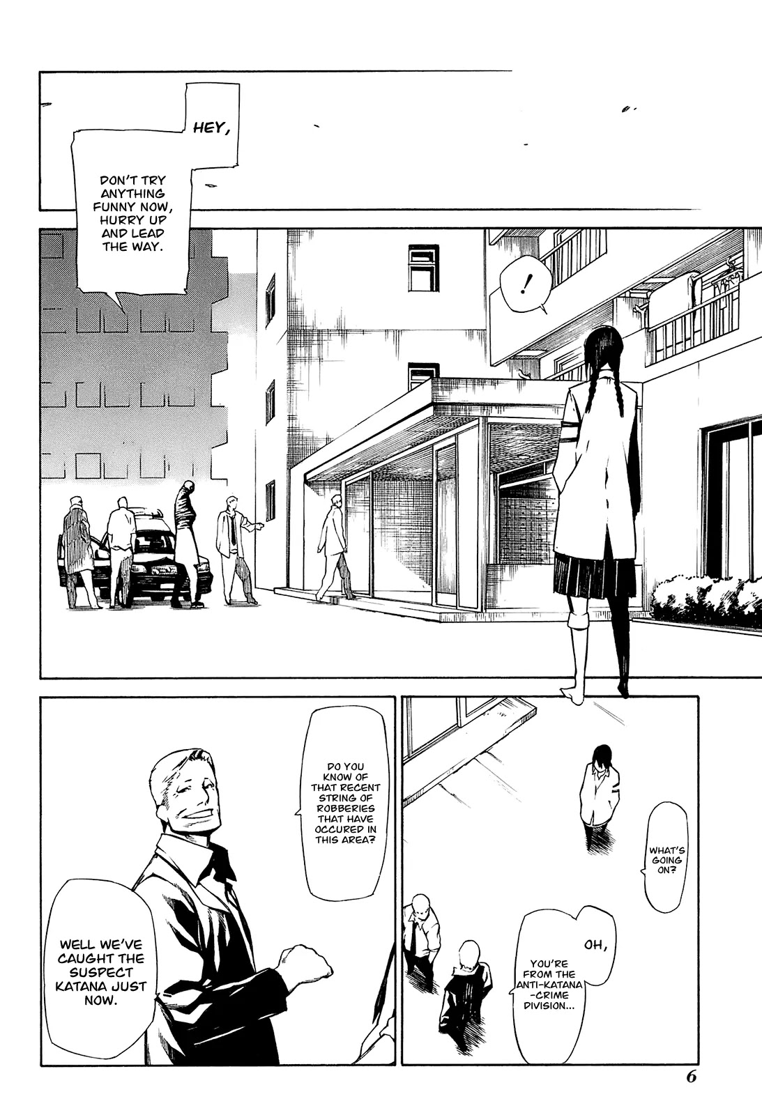 Hitogatana Chapter 1 page 7 - Chapter 1