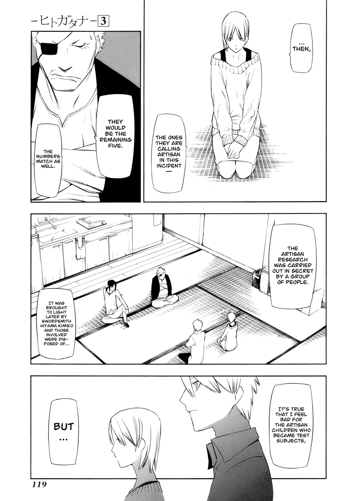 Hitogatana Chapter 13 page 16 - Chapter 13