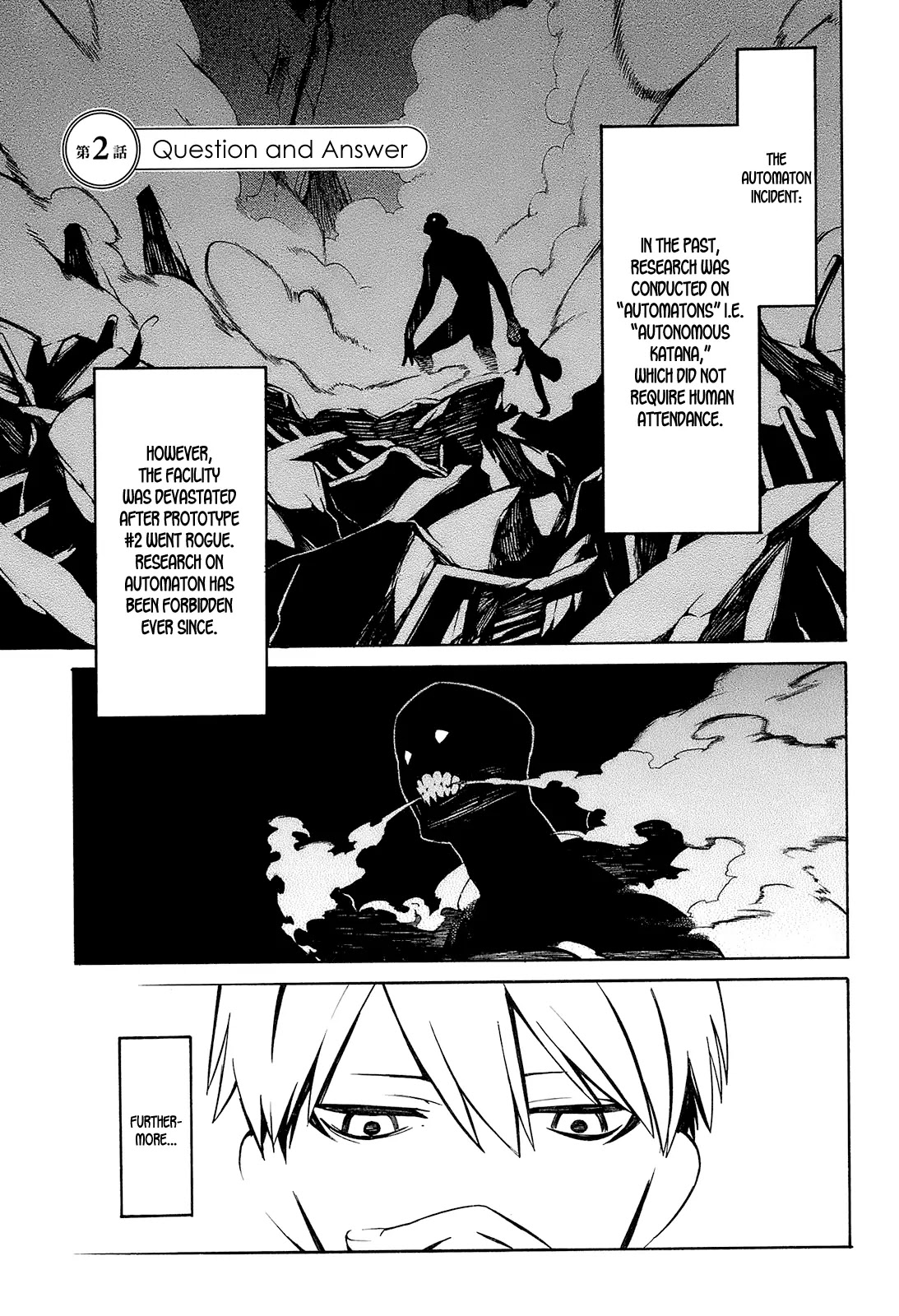 Hitogatana Chapter 2 page 1 - Chapter 2