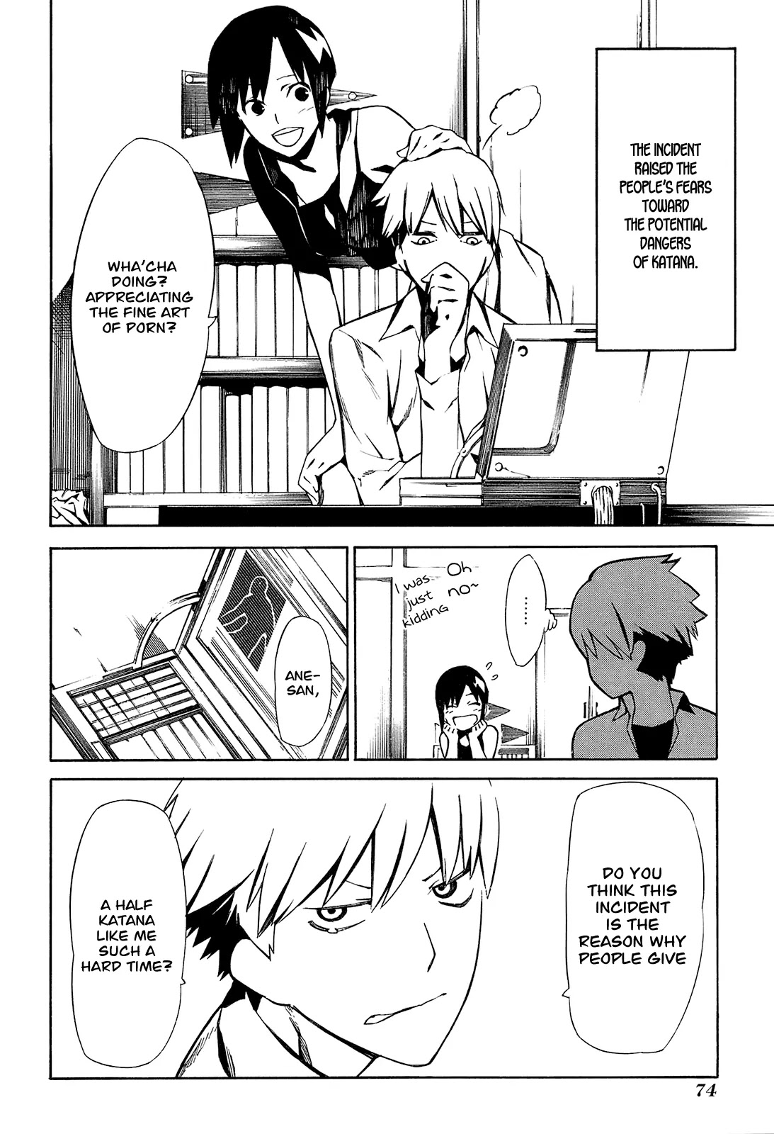 Hitogatana Chapter 2 page 2 - Chapter 2