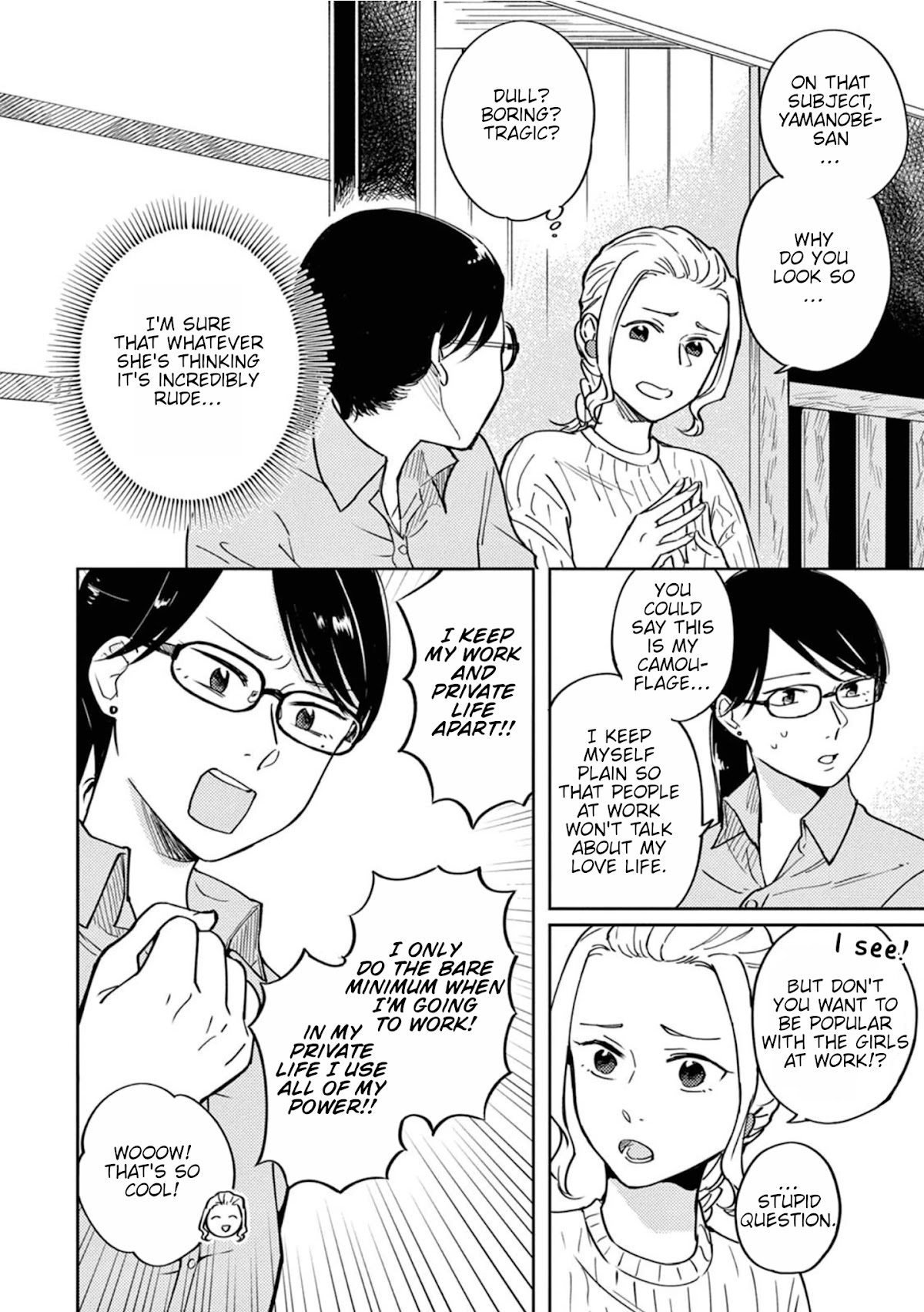 Hitogoto Desukara! Chapter 2 page 12 - Chapter 2: A woman who meets expectations