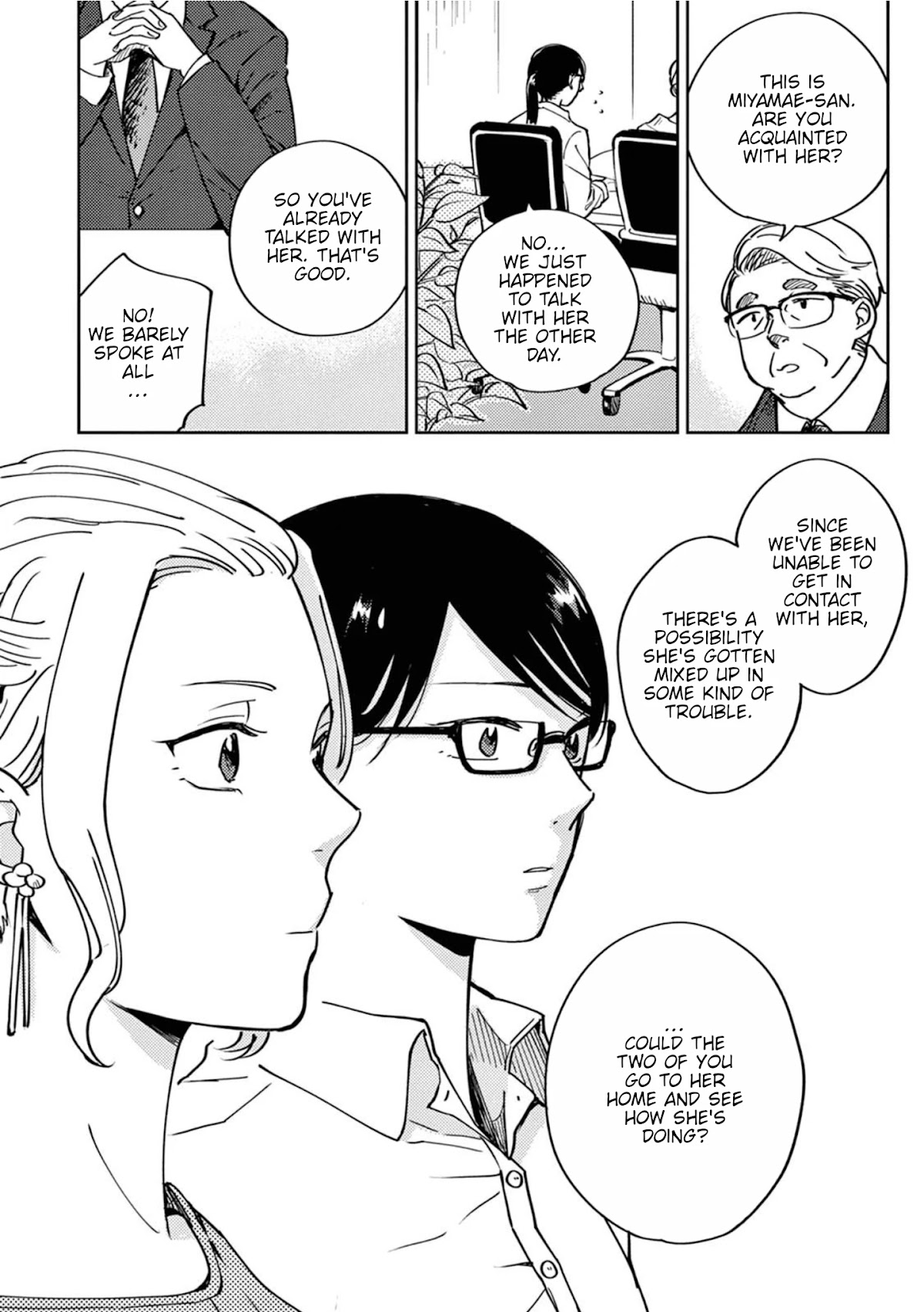 Hitogoto Desukara! Chapter 2 page 18 - Chapter 2: A woman who meets expectations