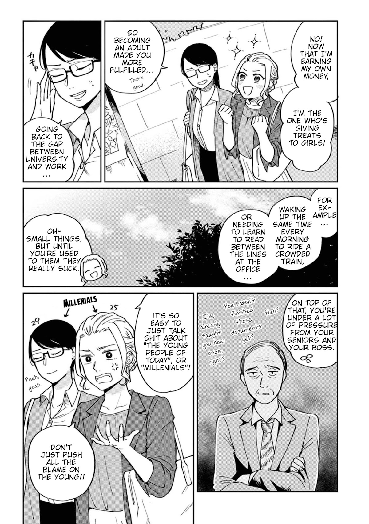 Hitogoto Desukara! Chapter 3 page 3 - Chapter 3: A woman of today